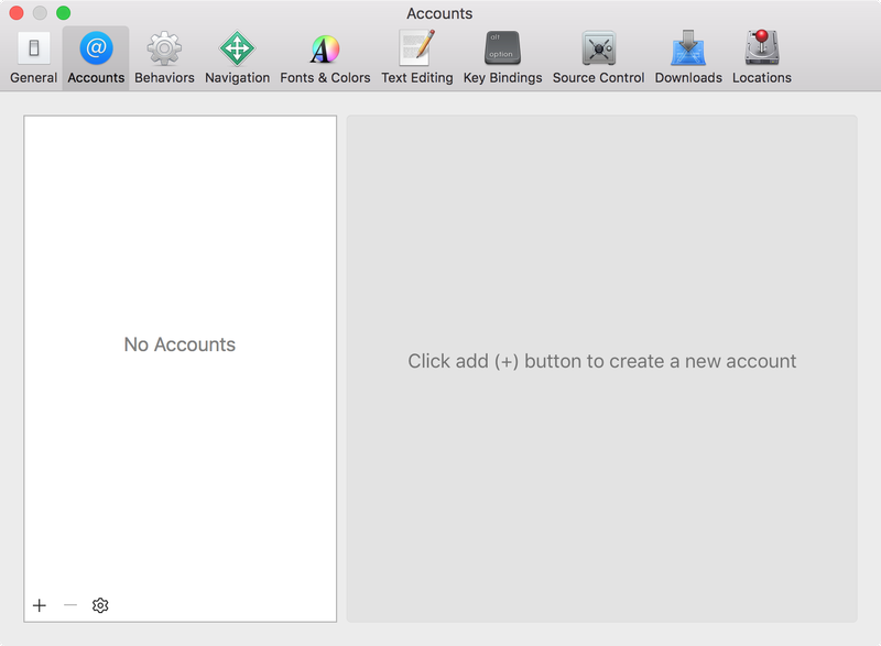Compte Xcode