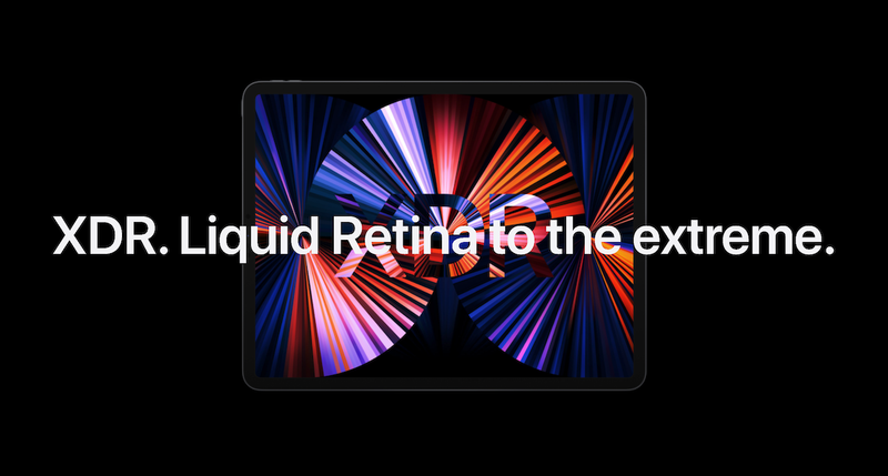 Apple marketing image showing iPad Pro with the tagline