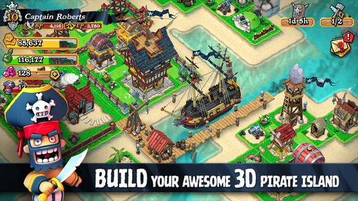 Plunder Pirates 1.0 for iOS (iPhone screenshot 002)