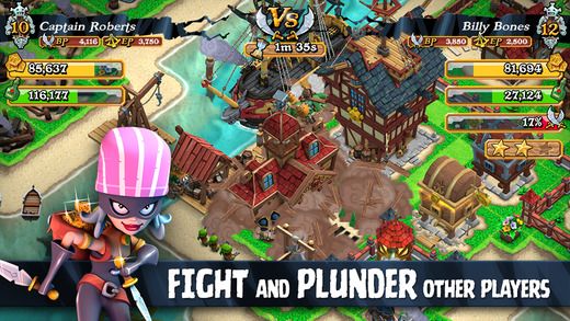 Plunder Pirates 1.0 for iOS (iPhone screenshot 004)