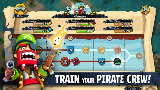 Plunder Pirates 1.0 for iOS (iPhone screenshot 005)