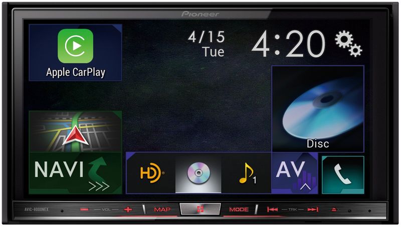 Pioneer AVIC 8000NEX with CarPlay