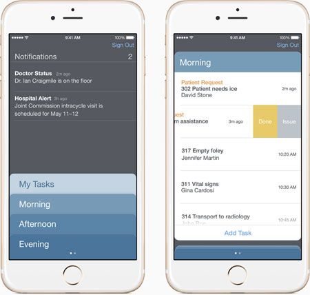 IBM Apple MobileFirst Hospital Tech iPhone screenshot 001