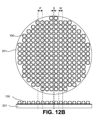 LuxVue Micro-LED patent drawing 001