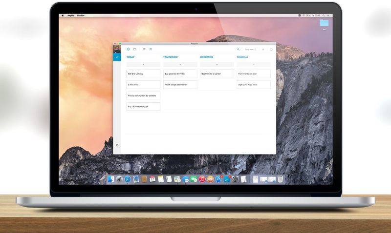 Any.DO 1.1 for OS X Mac teaser