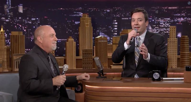Billy Joel and Jimmy Fallon doo-wop using Loopy HD