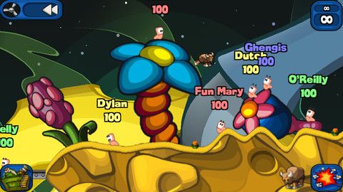 Worms 2 Armageddon for iOS (iPhone screenshot 002)