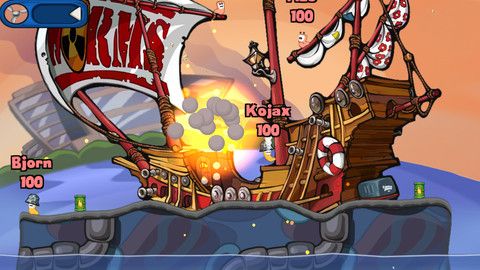Worms 2 Armageddon for iOS (iPhone screenshot 001)