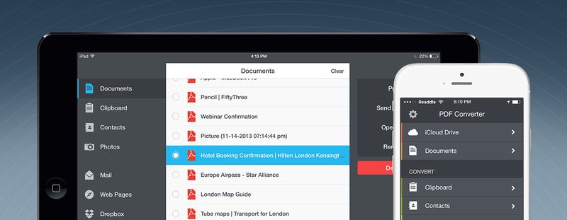 Readdle PDF Converter for iOS teaser 001