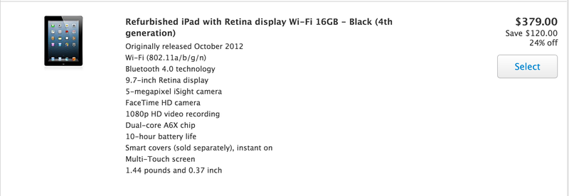 refurbed ipad