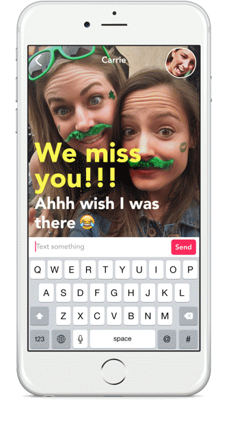 Yahoo LiveText 1.0 for iOS iPhone screenshot 001