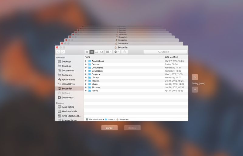 comment supprimer les anciennes sauvegardes de Time Machine