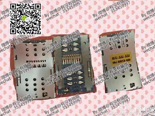 iPhone 7 dual sim Weibo leak 001