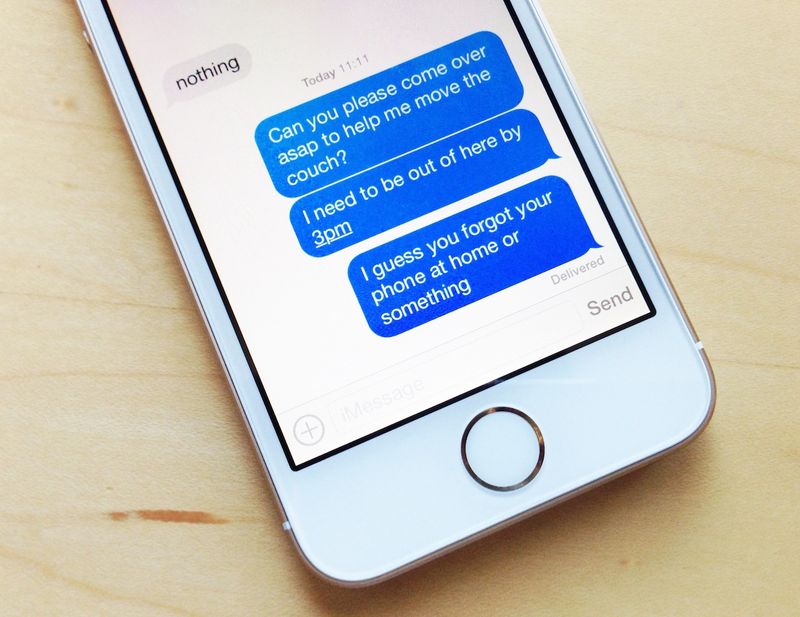 Delivered iMessage