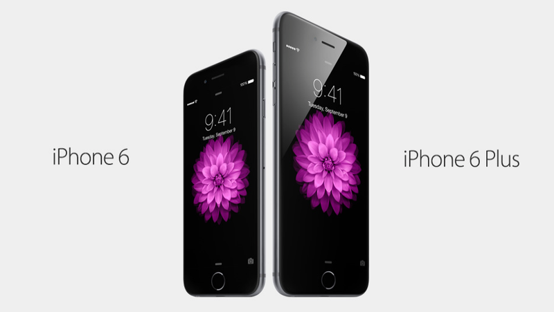 iPhone 6 and iPhone 6 Plus