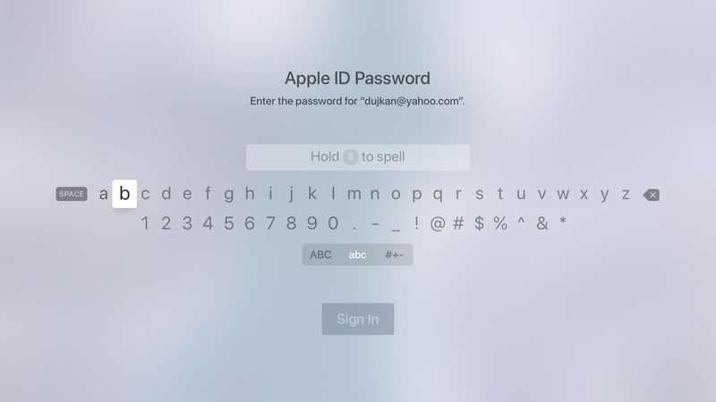 Plusieurs comptes Apple TV