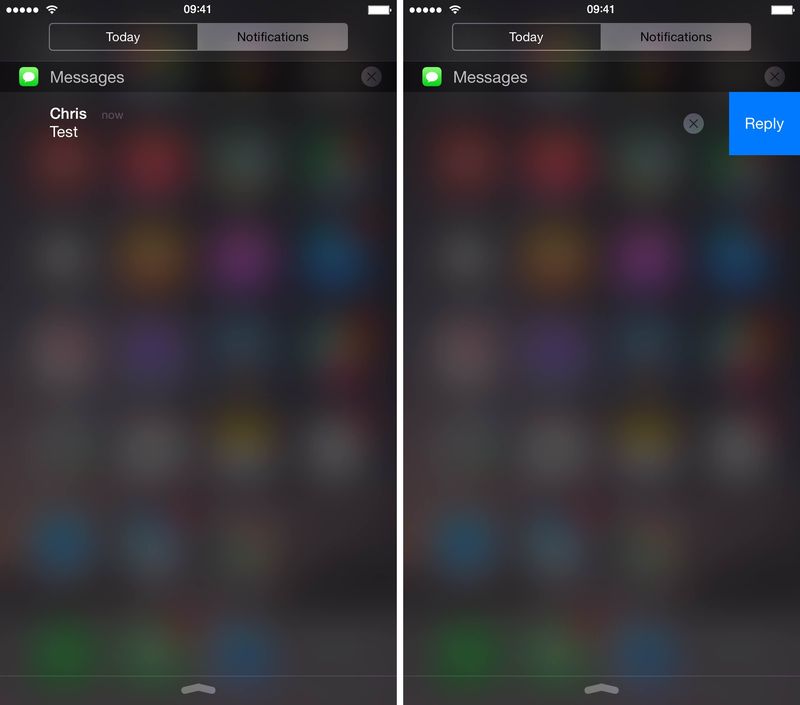 iOS 8.3 Quick Reply Notification Center 001