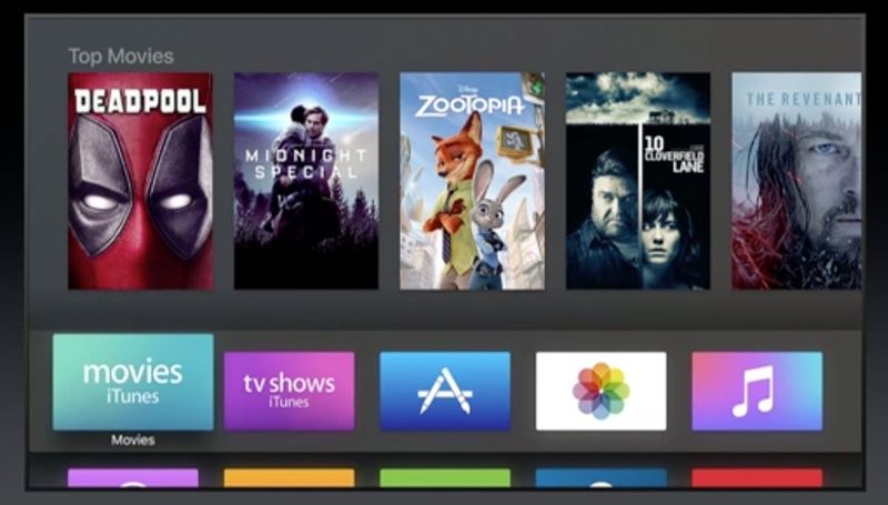 wwdc 2016 apple tv dark mode
