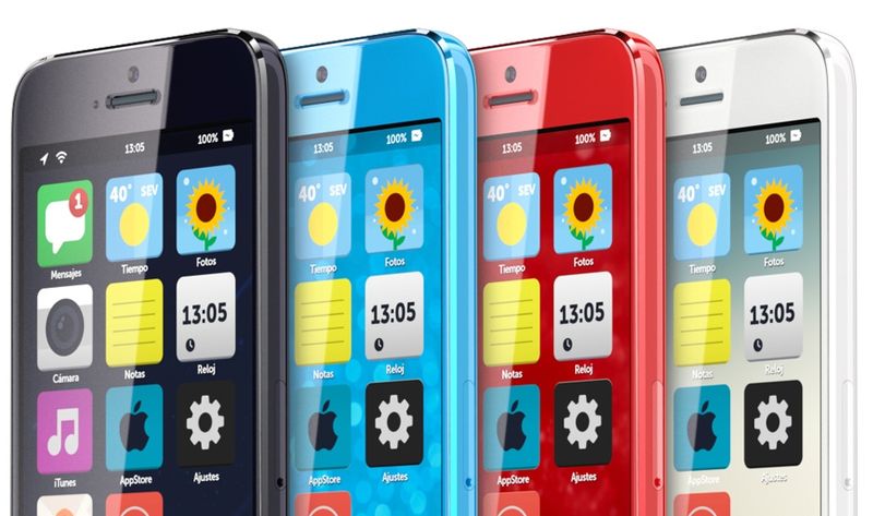 Budget iPhone concept (iOS 7, Martin Hajek, teaser)