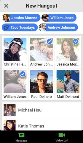 Hangouts 1.0 for iOS (iPhone screenshot 004)