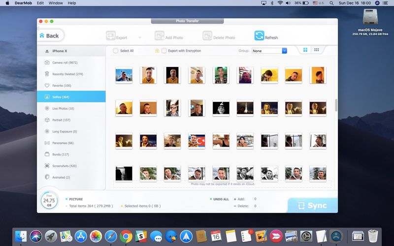 Convert iPhone photos