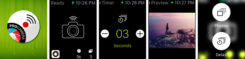 ProCamera 8 Apple Watch screenshot