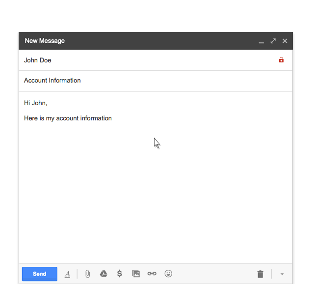 Gmail lock icon animation 001