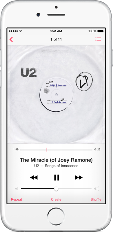 U2 free album on iTunes (image 004)