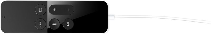 Apple TV quatrième génération Siri Remote chargement image 001