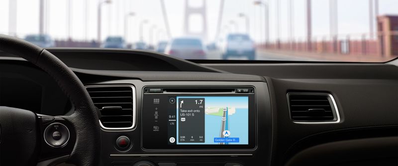 Apple CarPlay (Honda, Apple Maps 001)