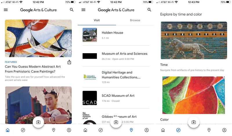 Google Arts and Culture on iPhone