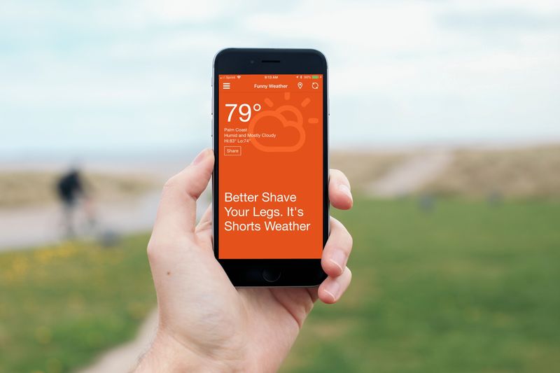 Funny Weather Apps for iOS