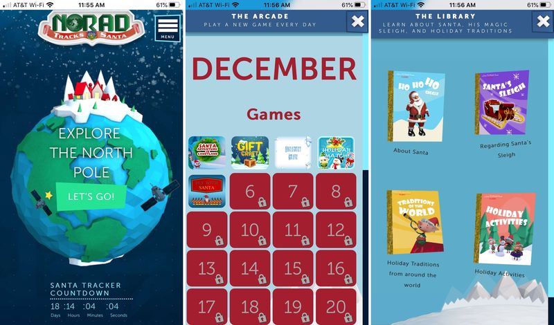 Suivi du Père Noël du NORAD iPhone