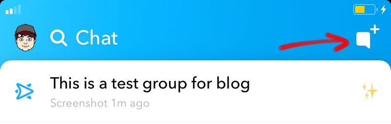comment créer un groupe snapchat