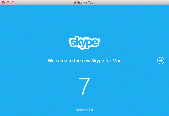 Skype for Mac 7.0 (screenshot 003)