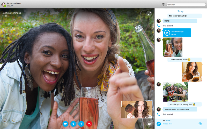 Skype for Mac 7.0 (screenshot 002)