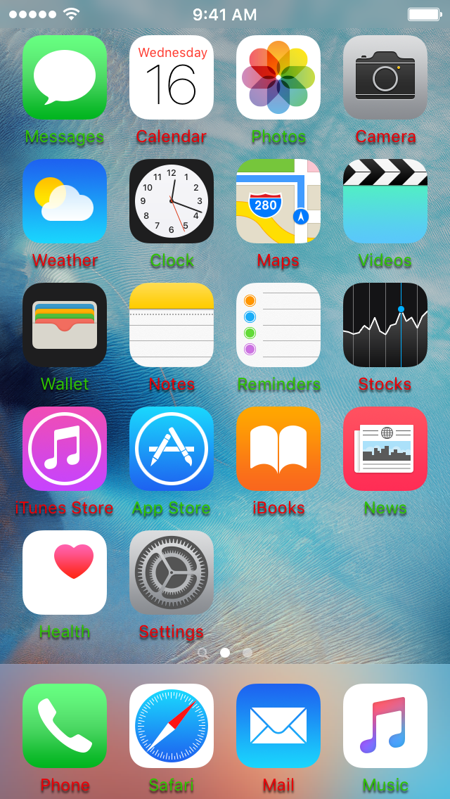 magiclabels change the color of app icon labels individually
