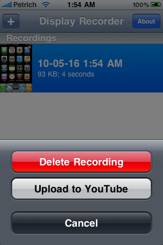display recorder