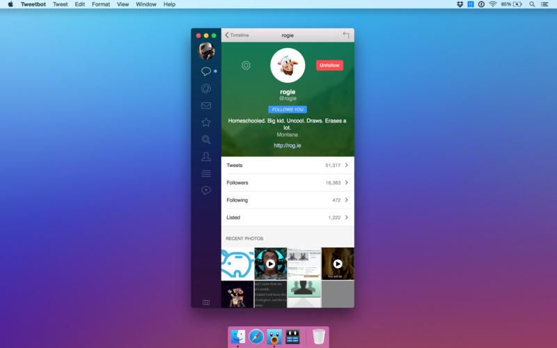 Tweetbot 2 for OS X Mac screenshot 002
