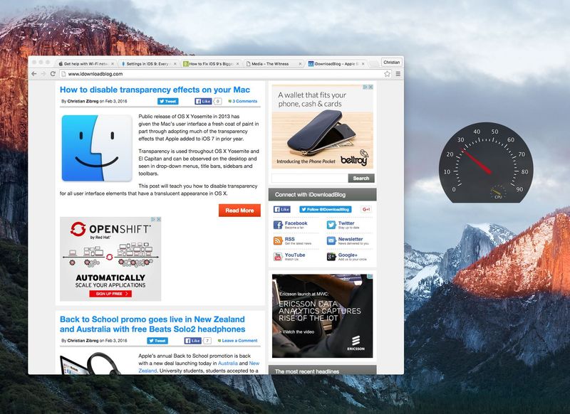 Quartz Debug Mac screenshot 004