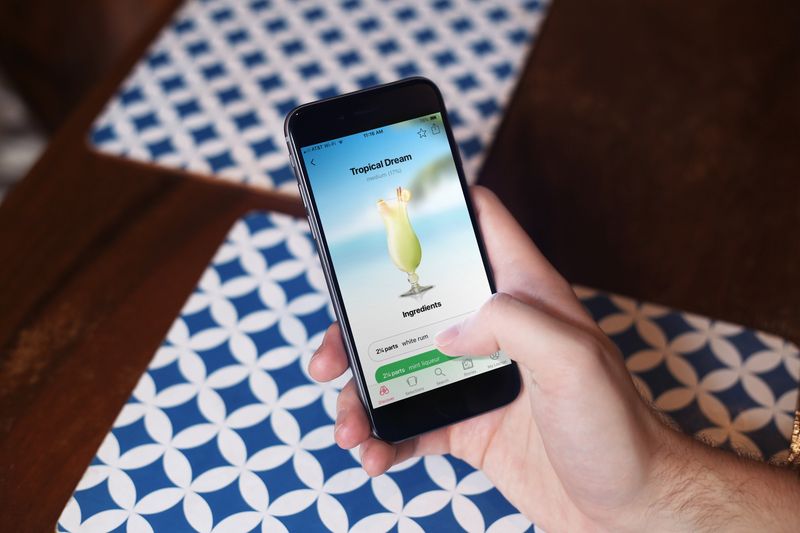 Cocktail and drink recipe apps for iphone