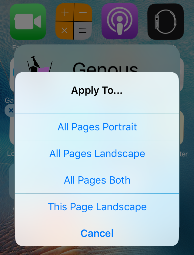 Genous Apply To