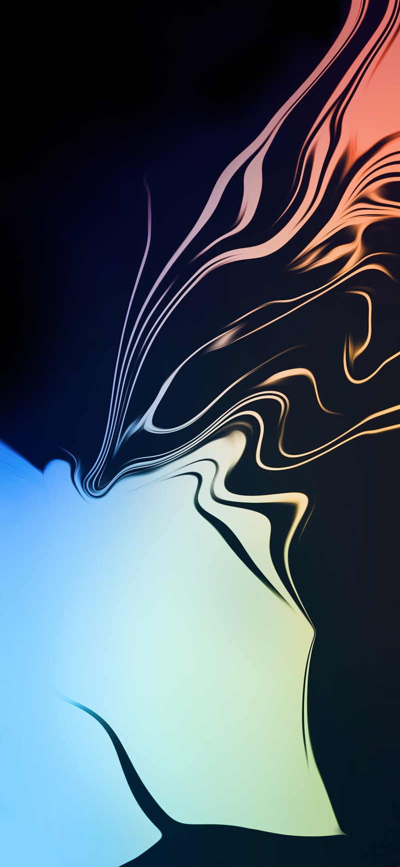 papier peint noir de AR7