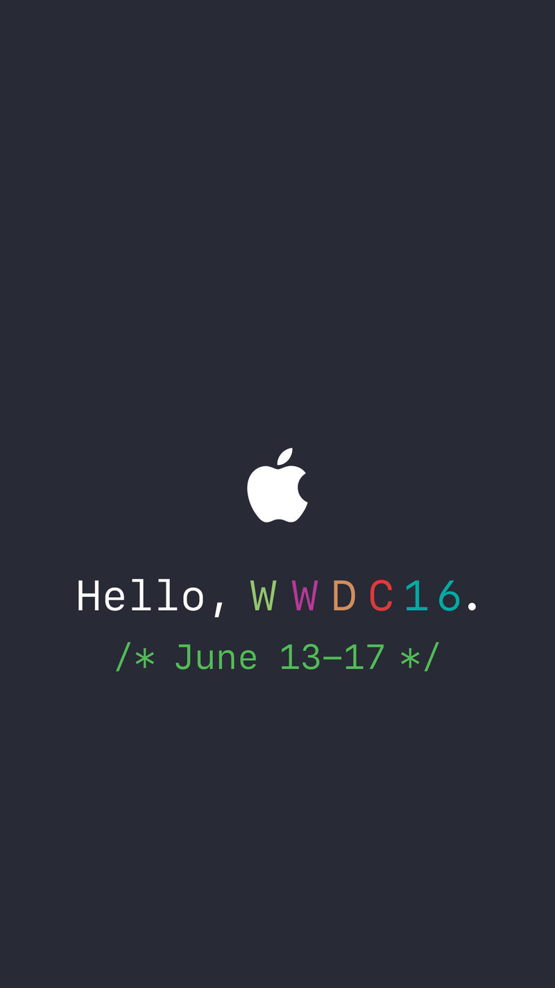 AR72014 WWDC 2016 wallpaper 2
