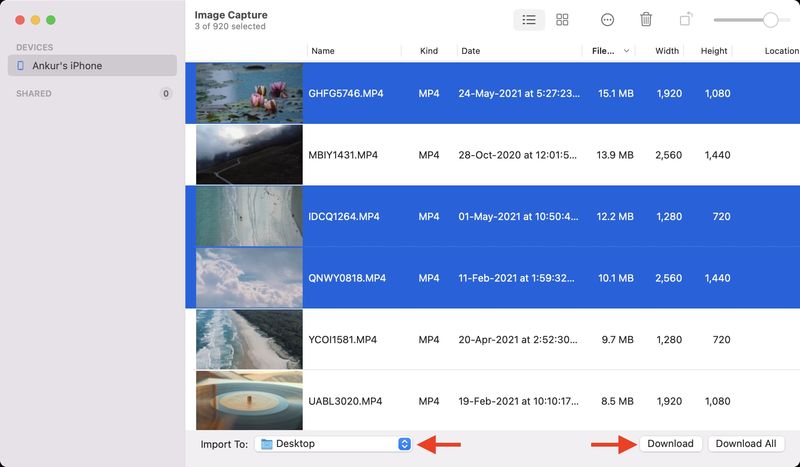 Envoyez des fichiers vidéo et des photos volumineux à l