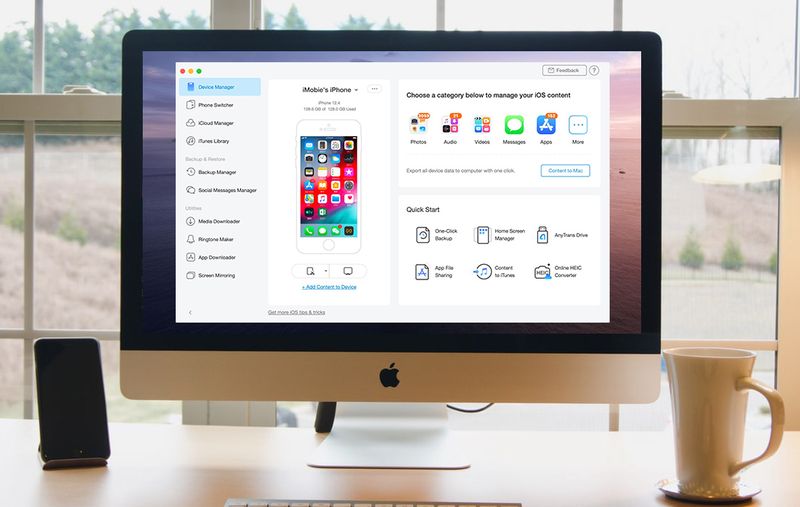 AnyTrans on iMac