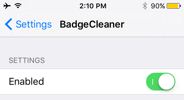 badgecleaner preferences pane