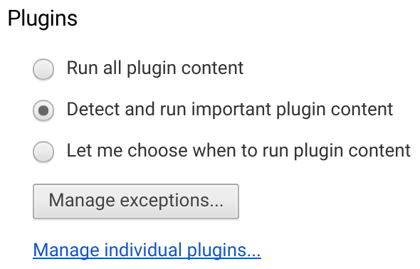 Google Chorme beta power saveer
