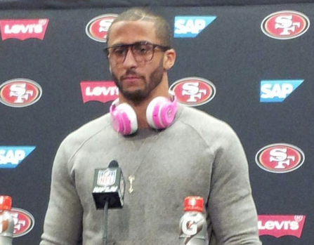 Colin Kaepernick pink Beats