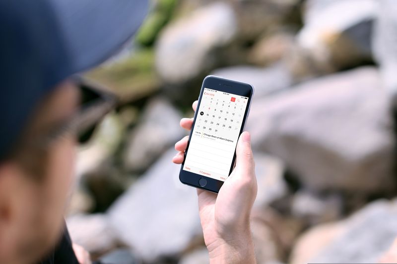 Calendar App on iPhone with Subscribed Calendar